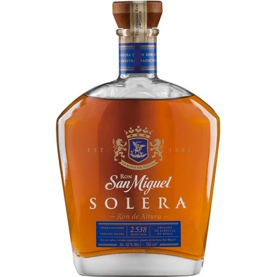 Rum San Miguel Solera 40% 0,7 l (holá láhev)