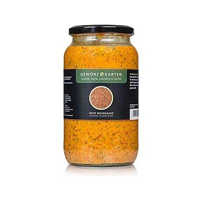 Gewürzgarten Mojo omáčka červená s chilli paprikou a koriandrem 900 ml