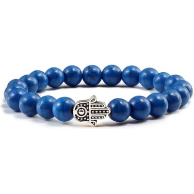 Blingstar náramek Hamsa ruka Fátimy Blue 2355