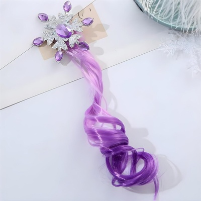 HARAHU Щипка за коса Star с плитка - Лилава KP38421 (38421)