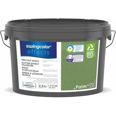 Swingcolor Barva s efektem třpytivým 2,5 l palm matná 6196.K02,5.6440