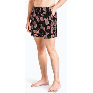 Nike Мъжки шорти за плуване Nike Multi Poppy Print 5" Volley black