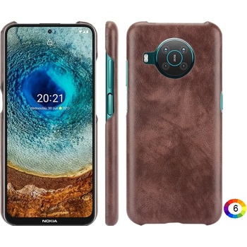 Image 1 of Nokia X10 / X20 Удароустойчив Litchi Skin Калъф и Протектор