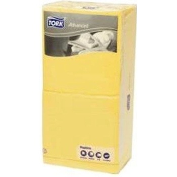 Tork servítky Advanced ohyb 1/4 žlté 33x33cm