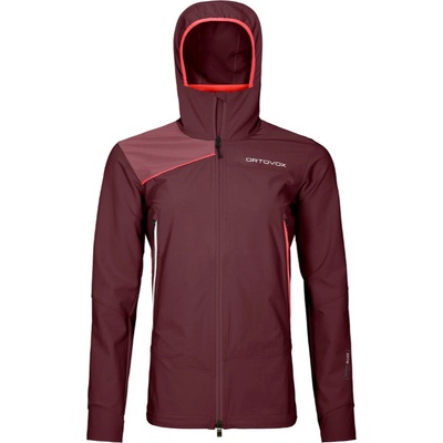 Ortovox W's Pala Hooded Jacket červená