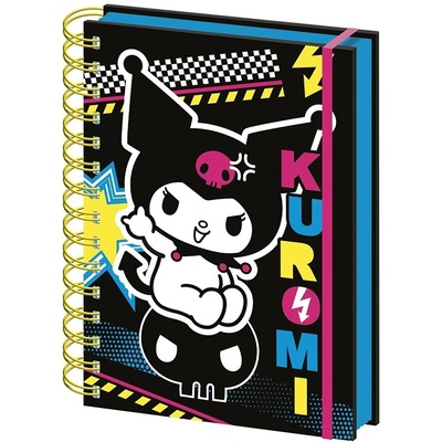 Pyramid International Тефтер Pyramid Animation: Sanrio - Kuromi (Punk Vibes), формат A5 (111693)