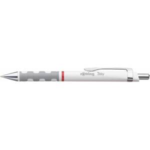 rOtring Химикалка, 0, 8 мм, с бутон, бял корпус, ROTRING "Tikky", синя 1904718 (1904718)