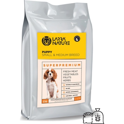 Larra Nature Puppy Small Breed 28/18 12 kg