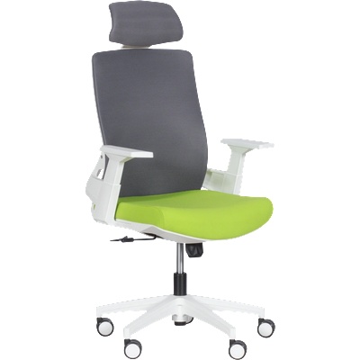 Президентски офис стол Carmen 7546 - зелен-сив (3520356_1)