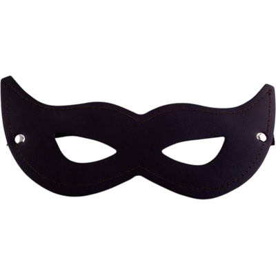 Rouge - кожена маска за очи (черна)