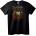 NOONEBRAND Тениска Sirena Skull & Рози - M, White