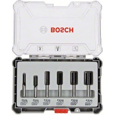 Bosch sada drážkovacích fréz 6 ks, stopka 6 mm 2607017465 – Zboží Dáma