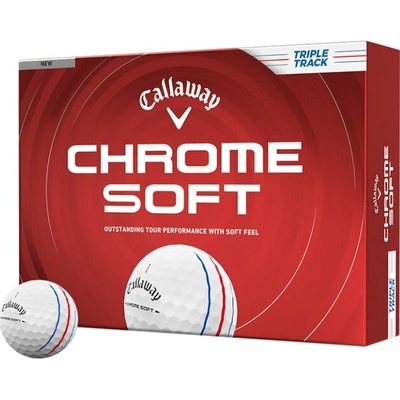 Callaway Chrome Soft s potiskem 12 ks
