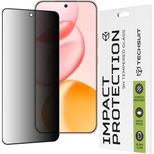 Techsuit Протектор за Honor 400 - Techsuit - 111D Privacy Full Glue - Черен