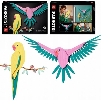 LEGO® Art 31211 Kolekce zvířat papouška ary