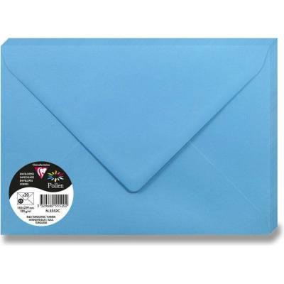 Barevná obálka Clairefontaine C5 120 g [1 ks] Varianta: modrá