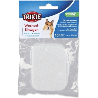 Trixie Náhradní vložky 10 ks k háracím kalhotkám XS, S-M