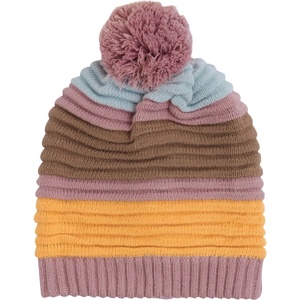 Color Kids Детска зимна шапка (beanie) Color Kids Kid's Hat Colorblock Beanie - Woodrose - размер 54 cm (904-4212-0513)