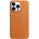 Apple Оригинален гръб Apple Leather Case with MagSafe за iPhone 13 Pro - Golden Brown, MM193ZM/A