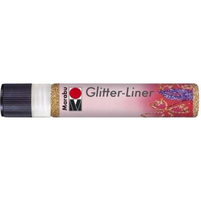 Marabu Glitrový liner červené zlato 25 ml