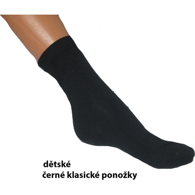 Aura.via Dětské klasické ponožky černá – Hledejceny.cz