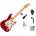 SX SEA1PH Standard SET Rosso Corsa Red Електрическа китара