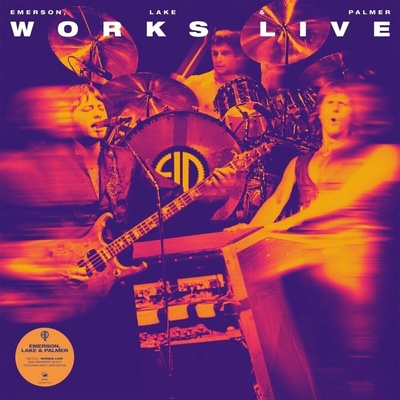 Emerson,Lake And Palmer - Works:Live Canada 1977 2 LP Vinyl