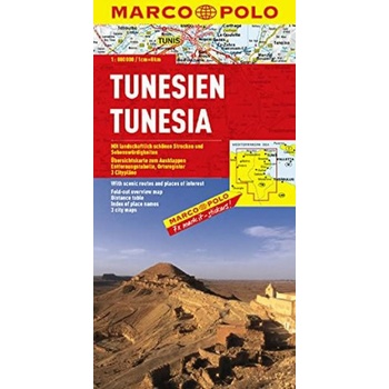 Tunisko mapa