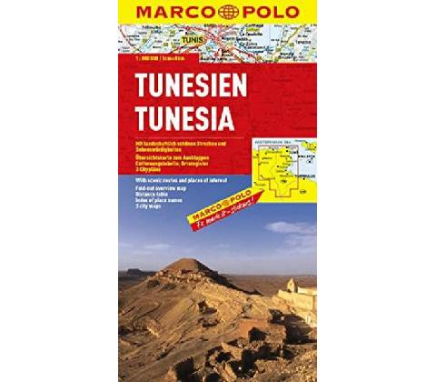 Tunisko mapa