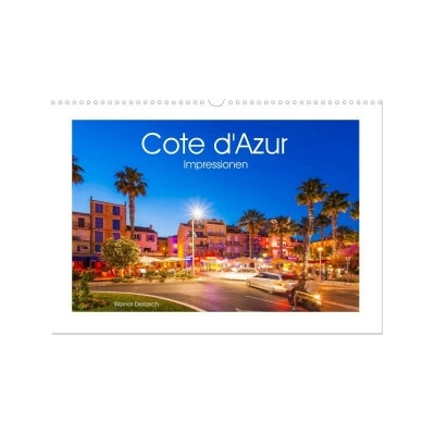 COTE D'AZUR Impressionen WandDIN A3 quer CALVENDO Monats 2026