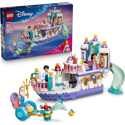 LEGO® Disney Princess 43299 Arielina loď a královská svatba