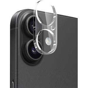  Стъклен Протектор 5D за камерата на iPhone 17, прозрачен