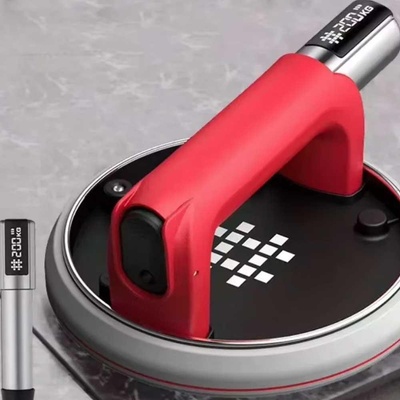 SHIJING Вакуум вендуза, акумулаторна, SHIJING 6106, 175 мм, до 150 кг, 3.7V, 2Ah, с дисплей, в куфар (STR961 / RV)