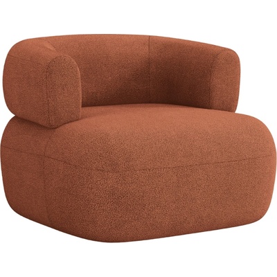 Windsor & Co Aldrin Cihlově červené bouclé