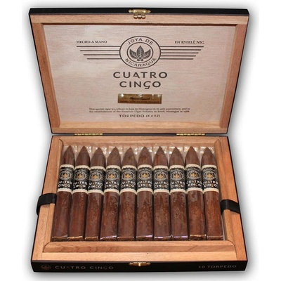 Joya DE NICARAGUA C. CINCO TORPEDO 10 ks