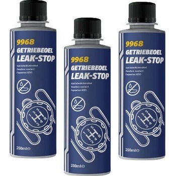 MANNOL 3бр X 250мл Добавка за спиране теч на трансмисията MANNOL Getriebeoel Leak-Stop (MN 9968 - 3)