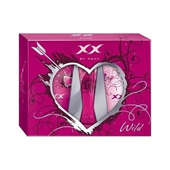 Mexx XX Wild Подаръчен комплект, Тоалетна вода 20ml + 2x Душ гел 50ml, Жени