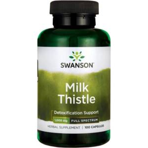 Swanson Milk Thistle 500 mg [100 капсули]