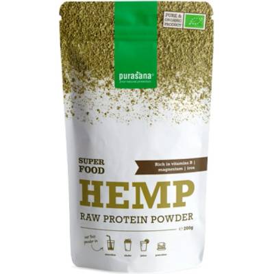 Purasana Hemp Raw Protein Powder [200 грама]