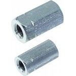 Uncanny Brand Zinc-plated connecting nut m-8