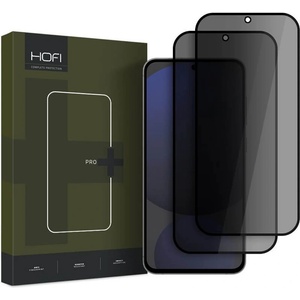HOFI Затъмняващ Протектор за Samsung S24 FE, Hofi Privacy Anty-Spy Glass, Черен (5906302371488)