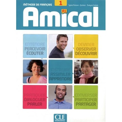 Amical 1: Livre de l´éleve + CD audio + Livret transcriptions et corrigés