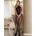 SuperLove Delicate Crotchless Fishnet Bodystocking with Lace 3137 Black XS-M