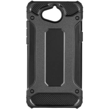 Forcell Противоударен Хибриден Калъф за HUAWEI Y6 2018, FORCELL Armor Case, Черен (5901737902788)