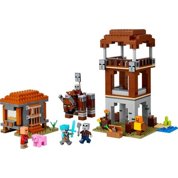 Image 1 of LEGO® Minecraft® - The Pillager Outpost and Ravager (21278)