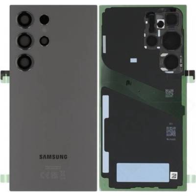 Samsung Galaxy S24 Ultra S928B - Bateriový Kryt (Titanium Black) - GH82-33349B Genuine Service Pack, Titanium Black