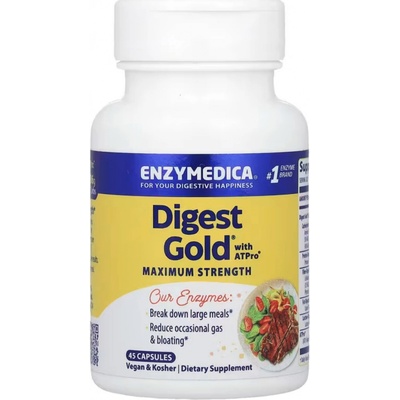 Enzymedica Digest Gold s ATPro Maximum Strength 45 kapslí