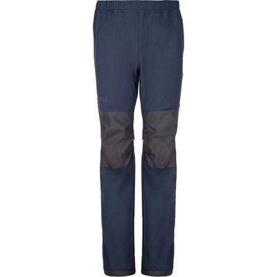 KILPI Dětské softshellové kalhoty RIZO J SJ0405KI TMAVĚ MODRÁ