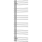 Mexen Neptun 1200x500 mm 360W chrome (W101-1200-500-00-01)