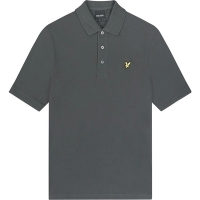 Lyle and Scott Блуза с яка Lyle and Scott Basic Short Sleeve Polo Shirt - Gunmetal W635